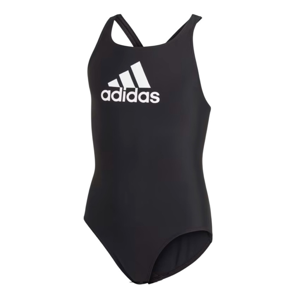 Adidas primeblue classic black and white sport one piece swimsuit